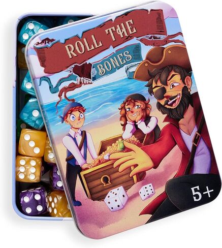 Family Dice Games for Kids and Adults - 6-Sided Dice Sets for Family Game Night - Best Classic Dice Games in Saudi Arabia
