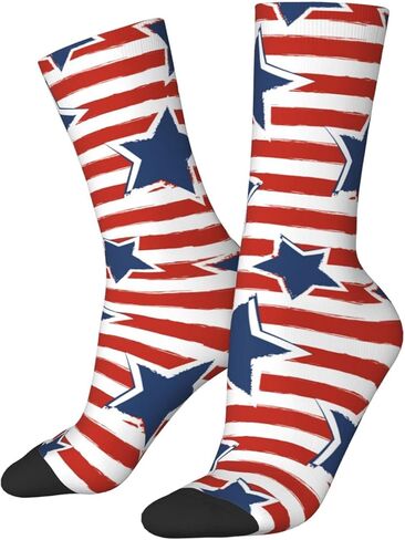 جوارب دائرية مبتكرة للجنسين من Jajoaier، جوارب نسائية كاجوال مرحة ومجنونة لعيد الحب وعيد ميلاد الأم in Kuwait