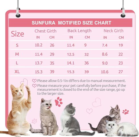 SUNFURA Turtleneck Sweater Coat for Cat, Sphynx Cat Clothes Cat Pajamas for Cats Only, Kitten Fleece Pullover Sweaters with Sleeves, Pet Warm Jumpsuit Cat Sweatshirt for Cold Weather, Blue S in Saudi Arabia