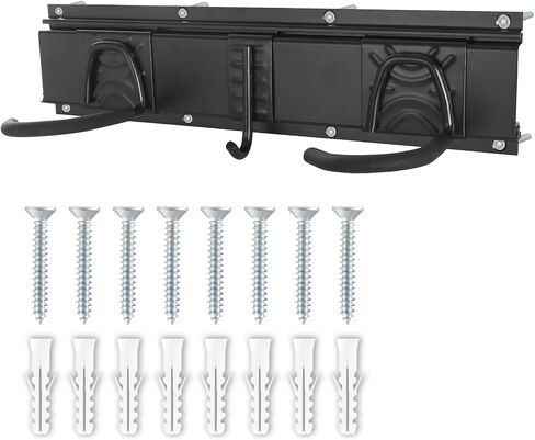 HIGHRAZON Bike Wall Mount, Pedal Mount Bike Rack for Garage, Bike Storage Hanger Bicycle, Heavy Duty Bike Hooks with Rubber Pad for Wall, Max 150LB, 3 Set in Saudi Arabia