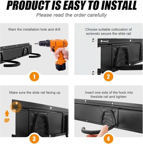 HIGHRAZON Bike Wall Mount, Pedal Mount Bike Rack for Garage, Bike Storage Hanger Bicycle, Heavy Duty Bike Hooks with Rubber Pad for Wall, Max 150LB, 3 Set in Kuwait