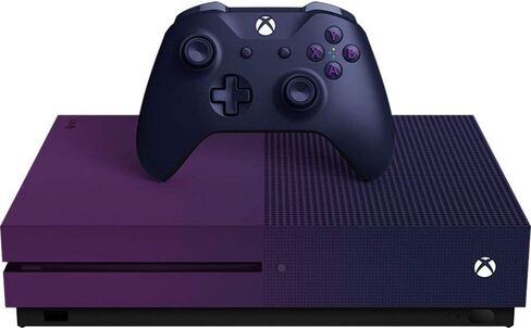 وحدة تحكم Microsoft Xbox One S Limited Edition Gradient Purple 1TB مع وحدة تحكم لاسلكية و4K Ultra HD Blu-Ray (متجددة) in Saudi Arabia