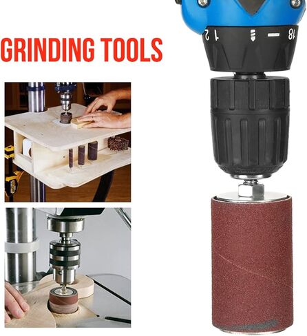 مجموعة أدوات سنفرة طبلة الصنفرة المغزلية 20 قطعة مع حقيبة كاملة، مجموعة أدوات سنفرة الطبل من أجل صنفرة مطاطية دقيقة، مجموعة طبلة سنفرة مثالية in Kuwait