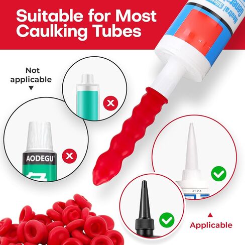 40 قطعة من أغطية السد، أغطية حماية للسد قابلة لإعادة الاستخدام وقابلة للتمدد، أغطية سدادة أنبوب السد لإغلاق والحفاظ على أنبوب السد المفتوح، أحمر in Kuwait