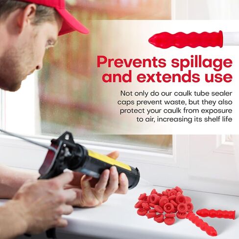 40 قطعة من أغطية السد، أغطية حماية للسد قابلة لإعادة الاستخدام وقابلة للتمدد، أغطية سدادة أنبوب السد لإغلاق والحفاظ على أنبوب السد المفتوح، أحمر in Kuwait