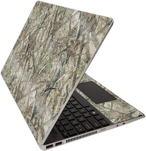MightySkins Glossy Glitter Skin for HP Pavilion x360 15" (2020) - Conceal Snow | Protective, Durable High-Gloss Glitter Finish | Easy to Apply, Remove, and Change Styles | Made in The USA in Saudi Arabia