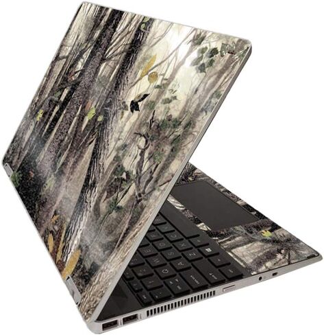 MightySkins Glossy Glitter Skin for HP Pavilion x360 15" (2020) - Conceal Snow | Protective, Durable High-Gloss Glitter Finish | Easy to Apply, Remove, and Change Styles | Made in The USA in Saudi Arabia