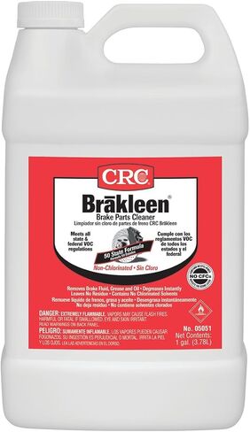 CRC (05051-4PK) Brakleen '50 State Formula' Non-Chlorinated Brake Parts Cleaner - 128 oz., (Pack of 4) in Saudi Arabia
