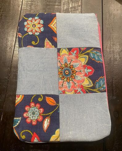 MellRose/Handmade/Clutch/Vintage/Denim/Retro/Paisley/Purse/Gift/Party/Upcycled in Saudi Arabia