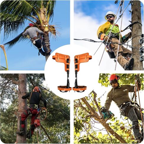 FZHBLTY Tree Climbing Gear, Tree Climbing Spikes is Used for Fruit Picking, Hunting Observation, Climbing and Outdoor Sports. in Saudi Arabia
