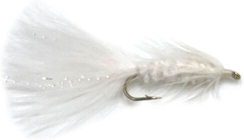 Feeder Creek Fly Fishing Flies Woolly Bugger Flies for Fly Fishing | Trout Flies and Bass Flies | 12pc Fly Fishing Lures Streamer Flies in Saudi Arabia