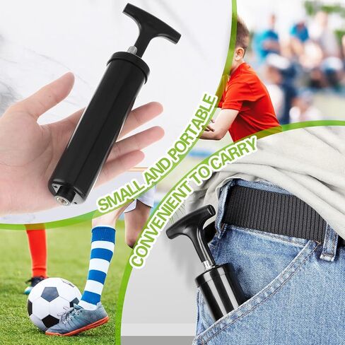 Reginary 10 Pcs Ball Pump Bulk Air Pump for Balls Inflatable Football Pump with Needle and Extension Hose Pump Portable Hand Pump Kit for Balls Basketball Soccer Volleyball in Saudi Arabia
