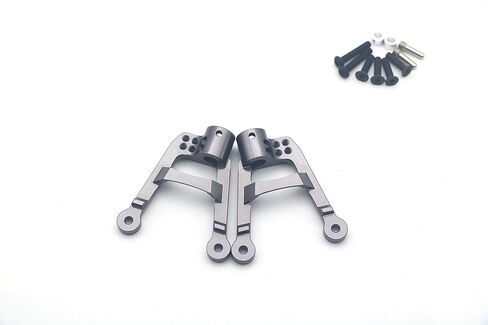 ATOPRC الألومنيوم الخلفي المثبط برج جبل الأطواق لمحور SCX10 II (التيتانيوم) in Kuwait