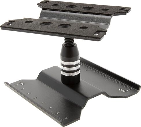 MEUS RACING RC Car Work Stand Repair Workstation 360° Rotation Lift Lower w/Screw Tray for Traxxas TRX4M Axial SCX24 FCX24 Arrma Redcat Losi 1/18 1/24 RC Crawler (Black) in Saudi Arabia