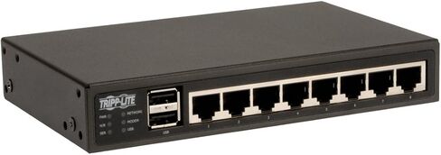TRIPP LITE TAA GSA 8-Port Serial Console/Terminal Server Management Switch (B094-008-2E-M-F) in Saudi Arabia