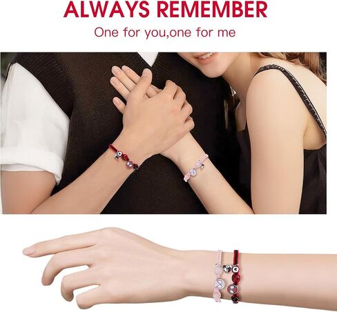 AOPTVILO Spider Kitty Matching Bracelets for Couples Best Friends Cute Spider Couple Bracelets Bf and Gf bracelets Relationship Bracelets Friendship Bracelets Jewelry Gifts for Boy Men in Saudi Arabia