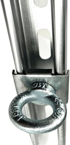 مرفق حلقة دائرية للاستخدام مع قناة عرض 1-5/8 بوصة وكل قناة تبختر 1-5/8 بوصة أو أطول، تتحمل 150 رطلاً (3 عبوات) in Kuwait