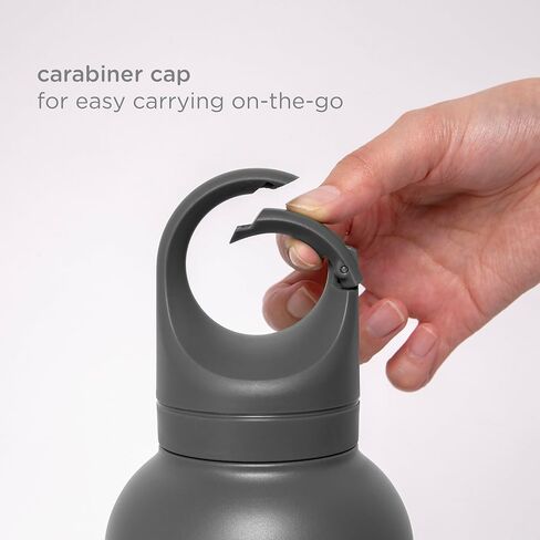 Ubbi Pup & Me من الفولاذ المقاوم للصدأ معزول وقابل للحمل 32 أونصة. زجاجة للكلاب وأصحابها مع وعاء مرفق للكلاب، باللون الأزرق in Kuwait