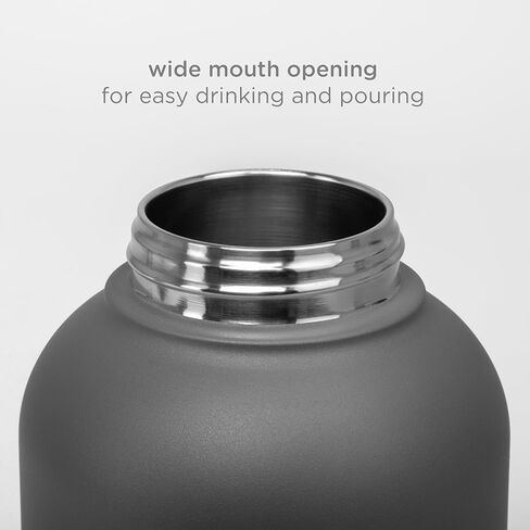 Ubbi Pup & Me من الفولاذ المقاوم للصدأ معزول وقابل للحمل 32 أونصة. زجاجة للكلاب وأصحابها مع وعاء مرفق للكلاب، باللون الأزرق in Kuwait