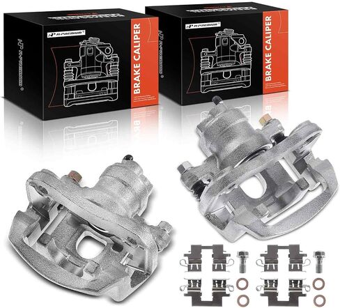 A-Premium Disc Brake Caliper Assembly with Bracket Compatible with Select Toyota Models - Highlander 2004 2005 2006 2007 - Rear Left Driver Side in Saudi Arabia