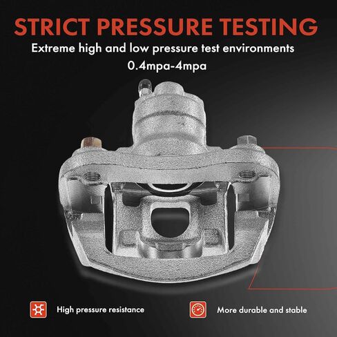 A-Premium Disc Brake Caliper Assembly with Bracket Compatible with Select Toyota Models - Highlander 2004 2005 2006 2007 - Rear Left Driver Side in Saudi Arabia