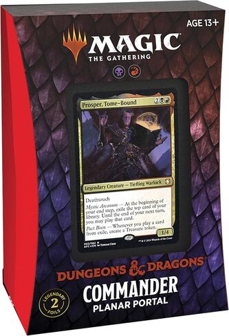 حزمة من 1 AFR Planar Portal MTG Commander Deck + 1 مجموعة هدايا كتاب القواعد الأساسية D&D (إصدار خاص) in Saudi Arabia