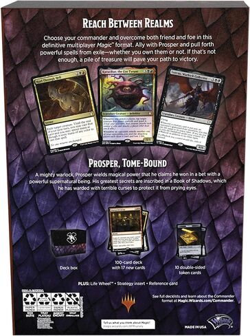 حزمة من 1 AFR Planar Portal MTG Commander Deck + 1 مجموعة هدايا كتاب القواعد الأساسية D&D (إصدار خاص) in Saudi Arabia
