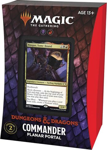 حزمة من 1 AFR Planar Portal MTG Commander Deck + 1 مجموعة هدايا كتاب القواعد الأساسية D&D (إصدار خاص) in Saudi Arabia