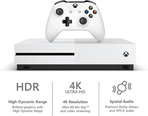 Xbox One S 1TB Console - NBA 2K19 Bundle (Discontinued) (Renewed) in Saudi Arabia