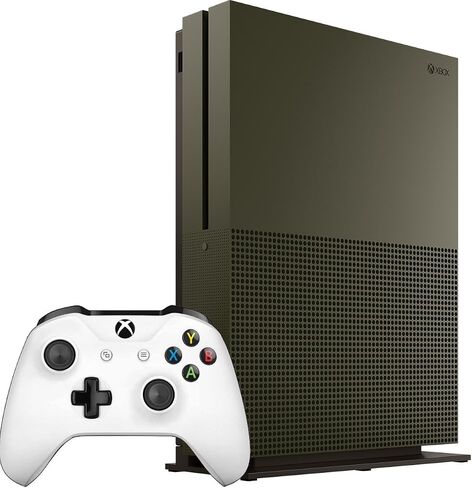 Xbox One S 1TB Military Green Special Edition Console and White Controller (Renewed) in Saudi Arabia