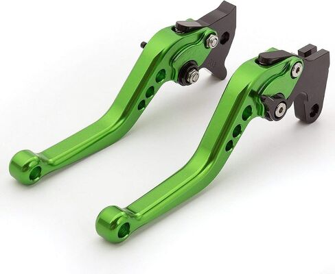 Krace Motorcycle Clutch Brake Levers Set Fit For Kawasaki Z250SL 2016-2017,NINJA 250R 2008-2012,NINJA 300R/Z300 2013-2018 Ninja 400 2018,ERSYS 300X 2017 2018 w. 7/8" 22mm Rubber Handlebar Hand Grips in Saudi Arabia