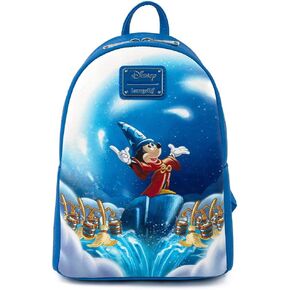 Loungefly Disney Sorcerer Mickey Mouse Womens Double Strap Shoulder Bag Purse in Saudi Arabia