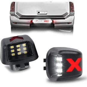 License Plate Lights Cover Lens - Tag Lamp Housing Assembly Compatible with Ni-ssan Frontier Titan Armada Xterra, Suzuki Equator Pickup Truck, Driver & Passenger Side, 2 pcs in Kuwait