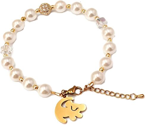 Lion Necklace Dainty Lion Lover Bracelet Earrings Animal Kingdom Gift Valentine's Jewelry in Saudi Arabia