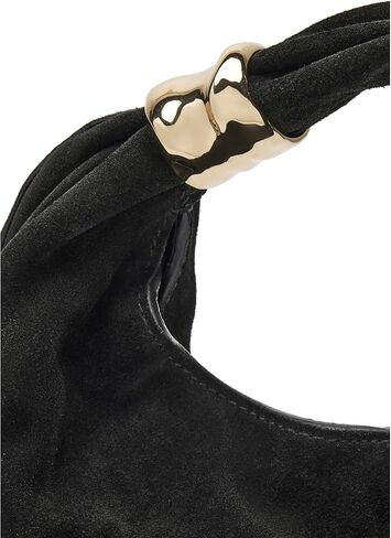 Madewell Suede Hand Held Ring Pouch, True Black in Saudi Arabia