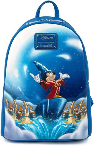 Loungefly Disney Sorcerer Mickey Mouse Womens Double Strap Shoulder Bag Purse in Saudi Arabia