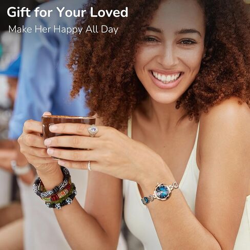 SOLLEN Women's Bracelet Watch, Analog Quartz Dainty Fashion Ladeis Watches, Waterproof Luxury Vintage Casual Women Wristwatch, Jewelry Gift for Wedding, Anniversary, Birthday in Saudi Arabia
