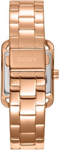 DKNY Women's Rose Gold Dial Rose Gold-Tone Stainless Steel Bracelet Watch 27x34.5mm 30M in Saudi Arabia
