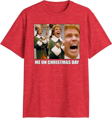Elf Movie Me On Christmas Day Buddy Meme Holiday T-Shirt in Saudi Arabia