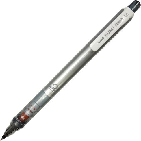 Uni Kurutoga Mechanical Pencil Standard, 0.5mm, Red (M54501P.15) in Kuwait