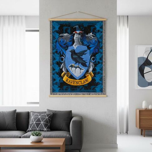 Harry Potter Tapestry Wall Art Set - Bundle with 48"x 60" Hogwarts Ravenclaw Room Decor Posters Plus Stickers, More Ravenclaw Crest Room and Home Decorations in Saudi Arabia