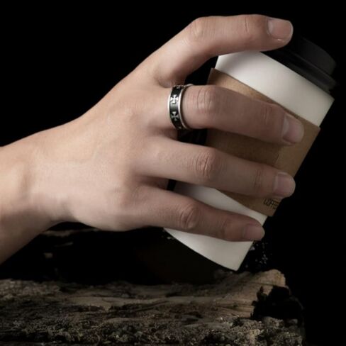 Templar Knight Crusader Cross Ring Titanium Steel Greek Cross Biker Band Unique Medieval Symbol Design Comfort Fit in Saudi Arabia