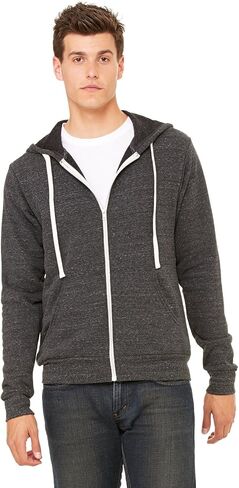 Bella Canvas Men's Tribl. Flce Zip Hoodie in Saudi Arabia