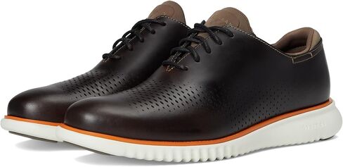 Cole Haan Men's Zerogrand Wing OX Leather Oxford, black closed hole/black, 14 Wide US in Kuwait