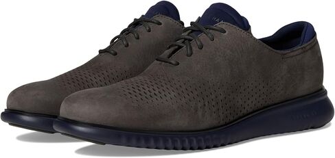 Cole Haan Men's Zerogrand Wing OX Leather Oxford, black closed hole/black, 14 Wide US in Kuwait