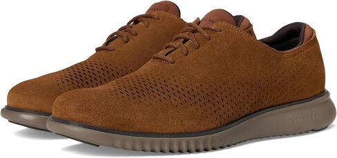 Cole Haan Men's Zerogrand Wing OX Leather Oxford, black closed hole/black, 14 Wide US in Kuwait