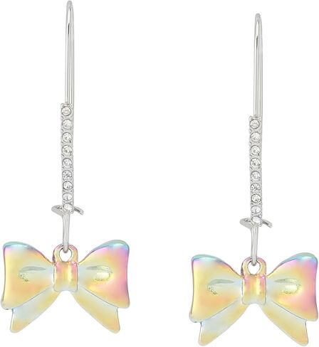 Betsey Johnson Women's Kick Off Bow Dangle Earrings in Saudi Arabia