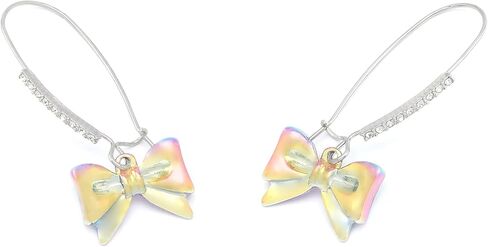 Betsey Johnson Women's Kick Off Bow Dangle Earrings in Saudi Arabia