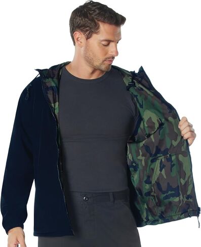 Rothco Reverse FLC Lined Nylon Jacket with Hood in Saudi Arabia