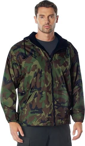 Rothco Reverse FLC Lined Nylon Jacket with Hood in Saudi Arabia